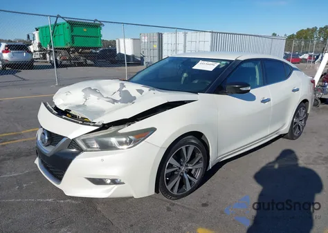 2016 Nissan Maxima 3.5 Sv z USA, uszkodzony, nr VIN 1N4AA6AP7GC907374